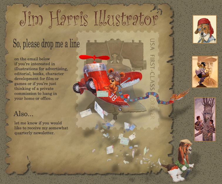 Jim Harris Illustrator – Contact Jim Harris 